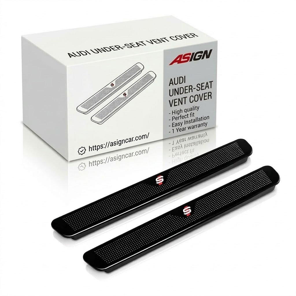 Asign Rear Seat Air Vent Covers – For Audi A4/A5/A6/Q2/Q3/Q5