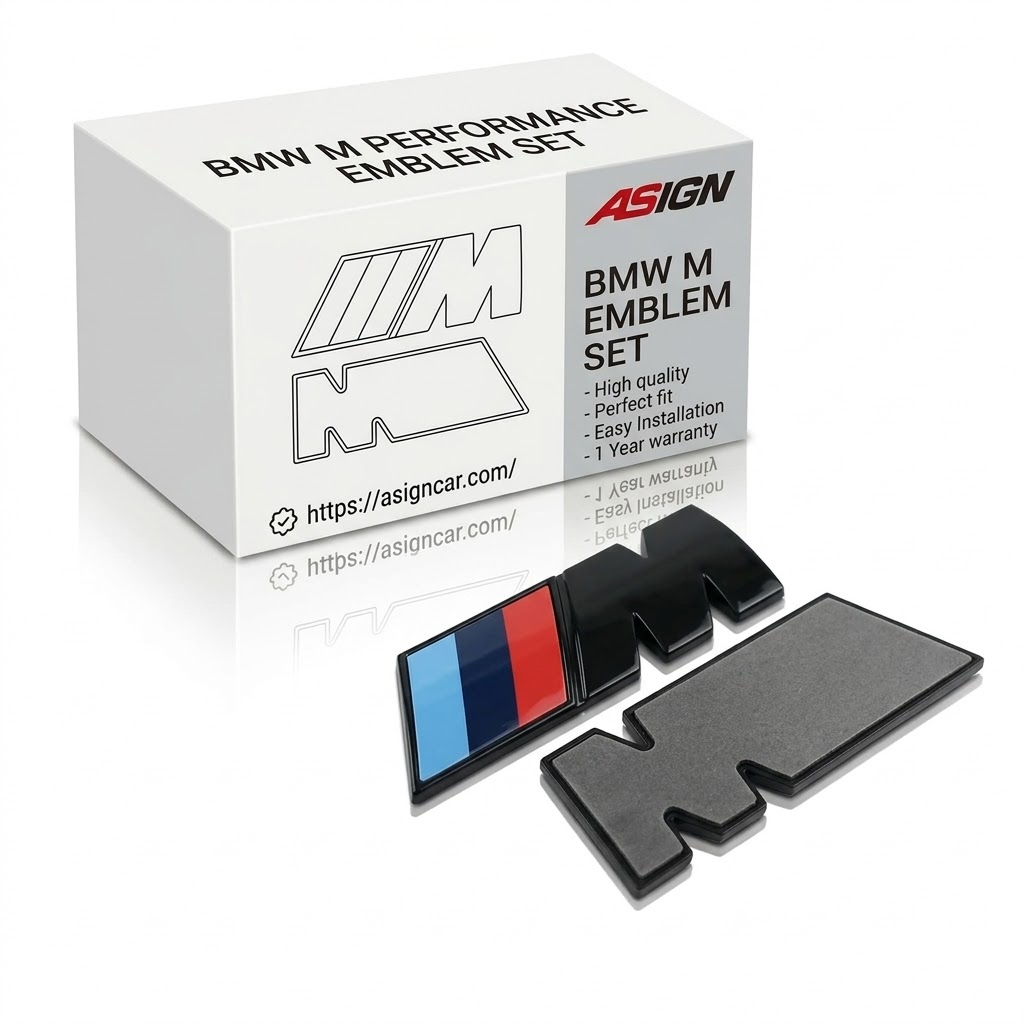 Asign 3D Sport Badge Kit for BMW - M Badge
