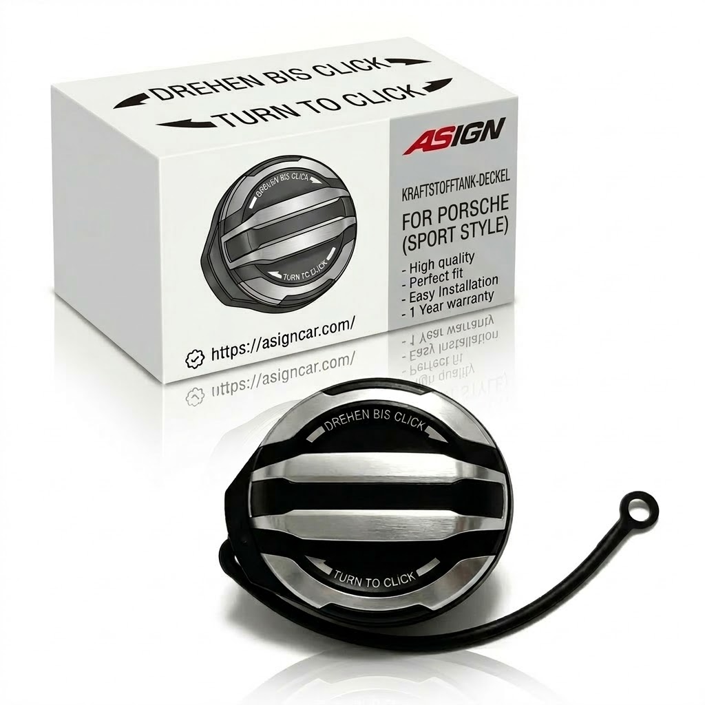 Asign Aluminum Fuel Tank Cap 2010–2024