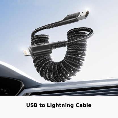 Asign Retractable Spring Car Charging Cable