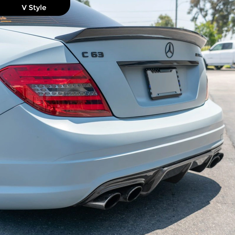 Asign Real Carbon Fiber Trunk Spoiler for Mercedes-Benz C-Class W204