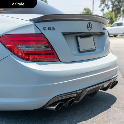 Asign Real Carbon Fiber Trunk Spoiler for Mercedes-Benz C-Class W204