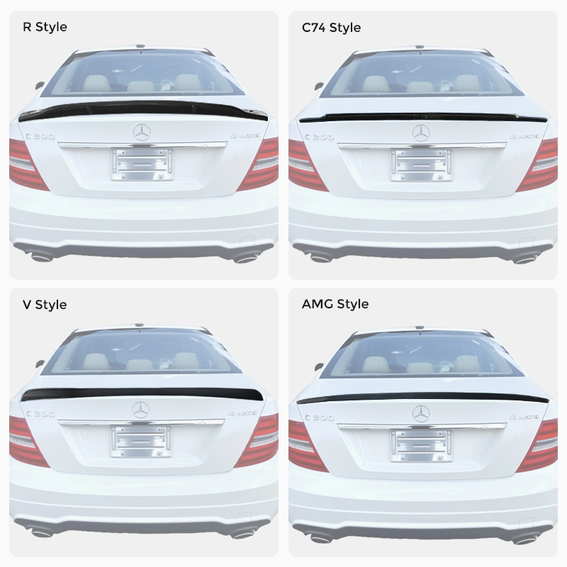Asign Real Carbon Fiber Trunk Spoiler for Mercedes-Benz C-Class W204