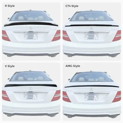 Asign Real Carbon Fiber Trunk Spoiler for Mercedes-Benz C-Class W204