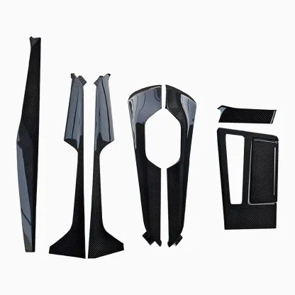 Asign Carbon Fiber Interior Trim Set – 8-Piece Kit, Fits Audi C7/C8 (2012-2023) A6/S6
