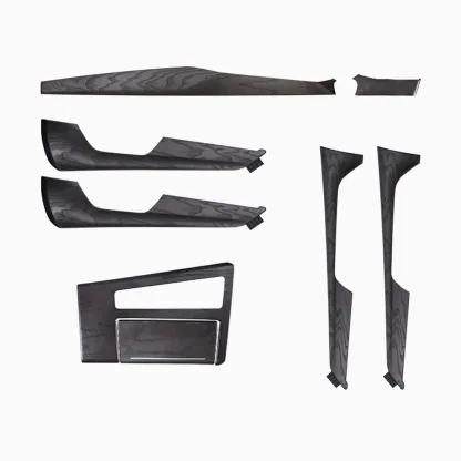 Asign Carbon Fiber Interior Trim Set – 8-Piece Kit, Fits Audi C7/C8 (2012-2023) A6/S6