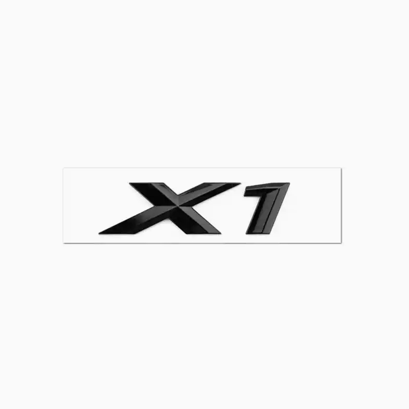 Asign 3D Sport Badge Kit for BMW - ABS Black Chrome/Carbon Fiber