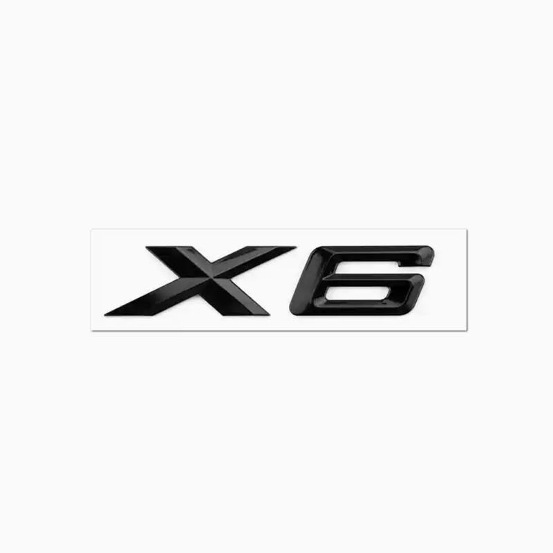 Asign 3D Sport Badge Kit for BMW - ABS Black Chrome/Carbon Fiber