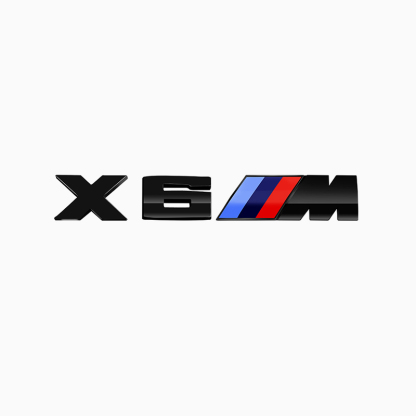Asign 3D Sport Badge Kit for BMW - ABS Black Chrome/Carbon Fiber