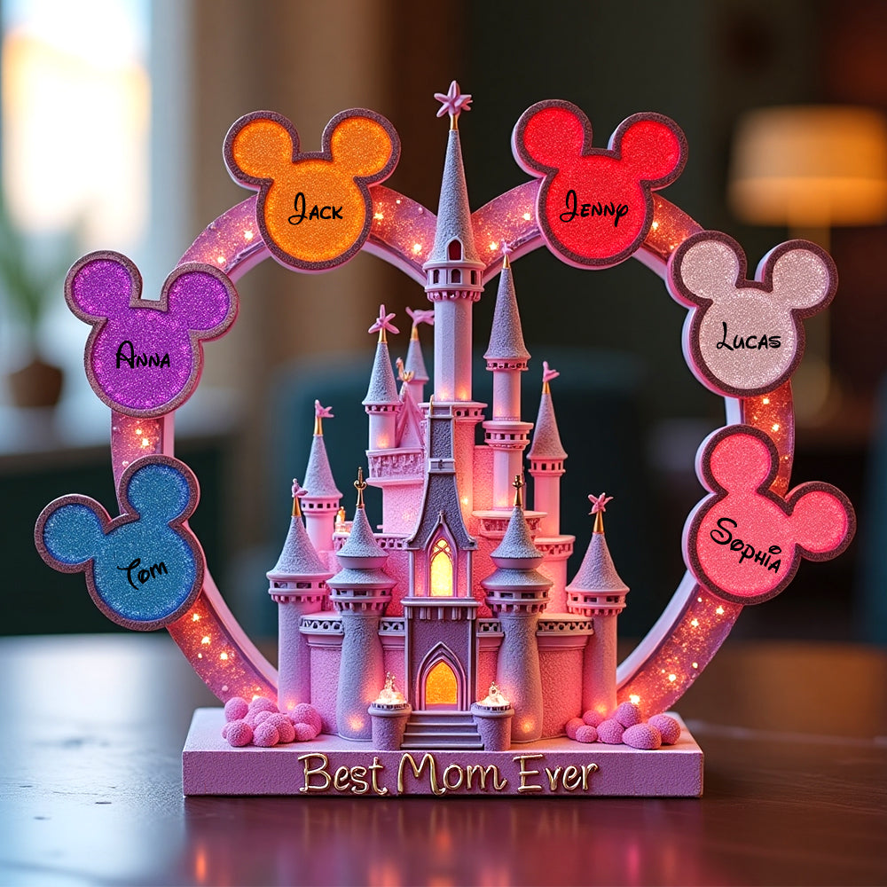 Personalized Gifts For Mom Acrylic Plaque, Mouse Fans 07tgtn140425