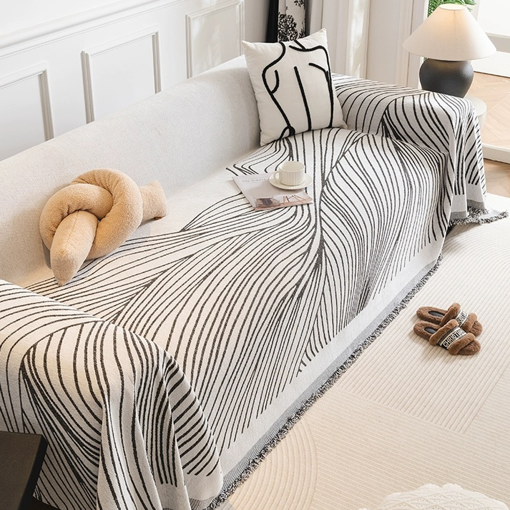 Ins Style Line All-inclusive Sofa Towel
