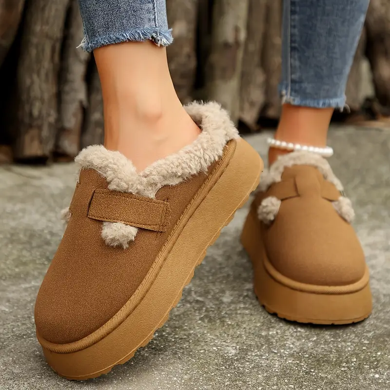 Women's Solid Color Short Boots
