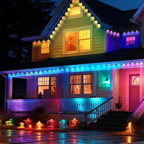 🎅 Early Christmas 49%OFF – Smart Rainbow LED Permanent Outdoor Light – Smartlight 🎁