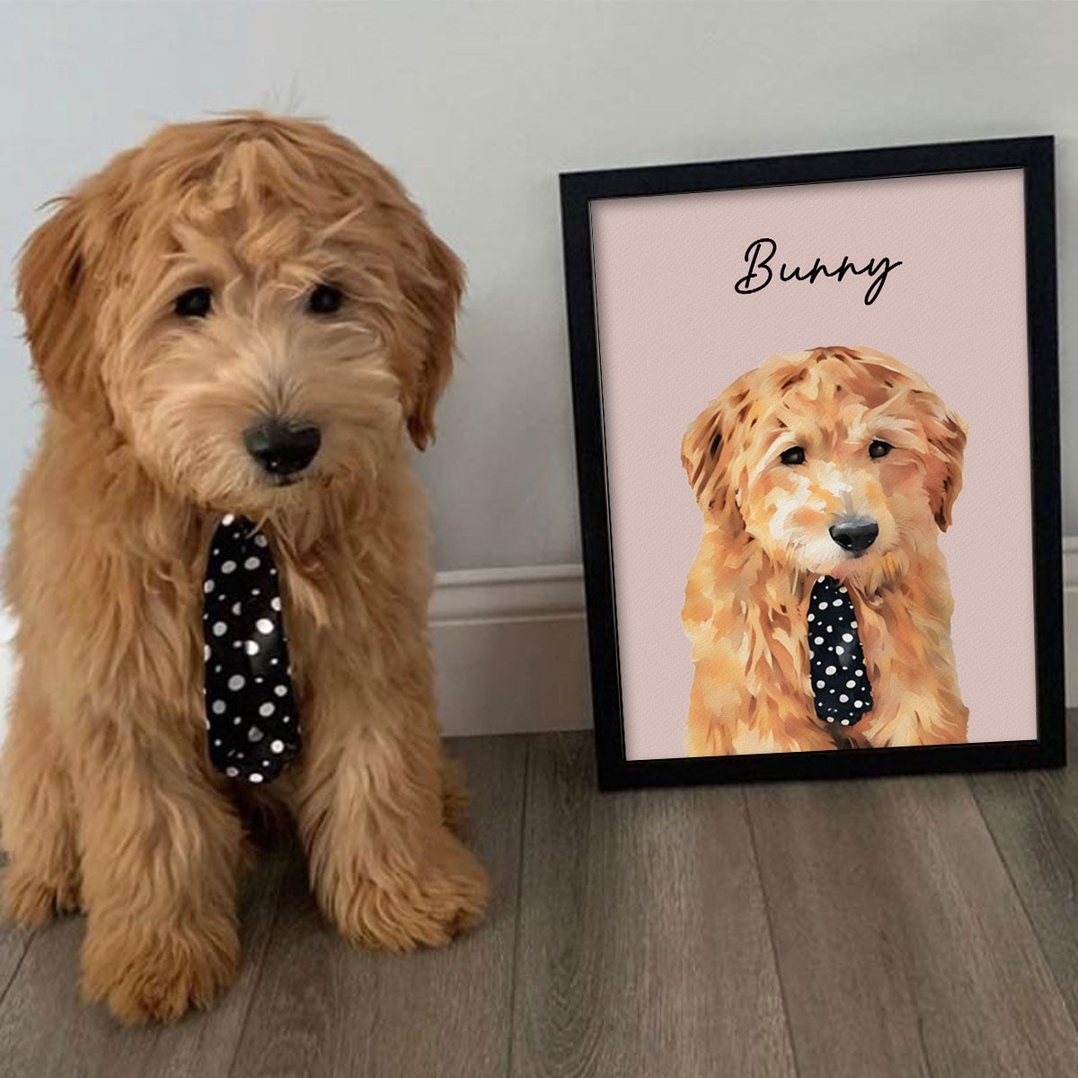 Personalized Watercolor Pet Portrait Poster From Photo, Gift For Pet Owners, New Pet Gift, Pet Memorial Gift