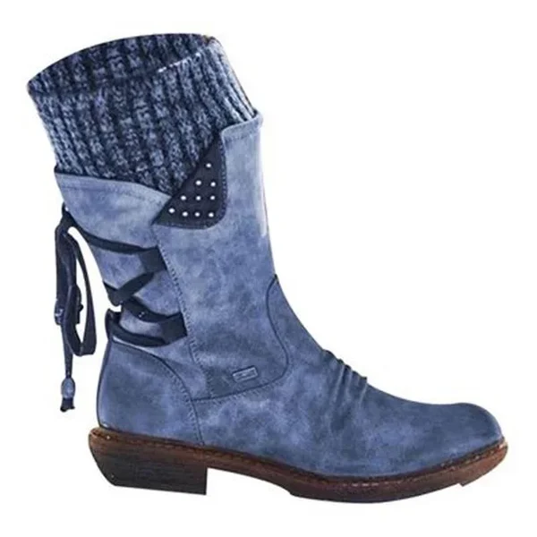 Low arch support wool thermal boots