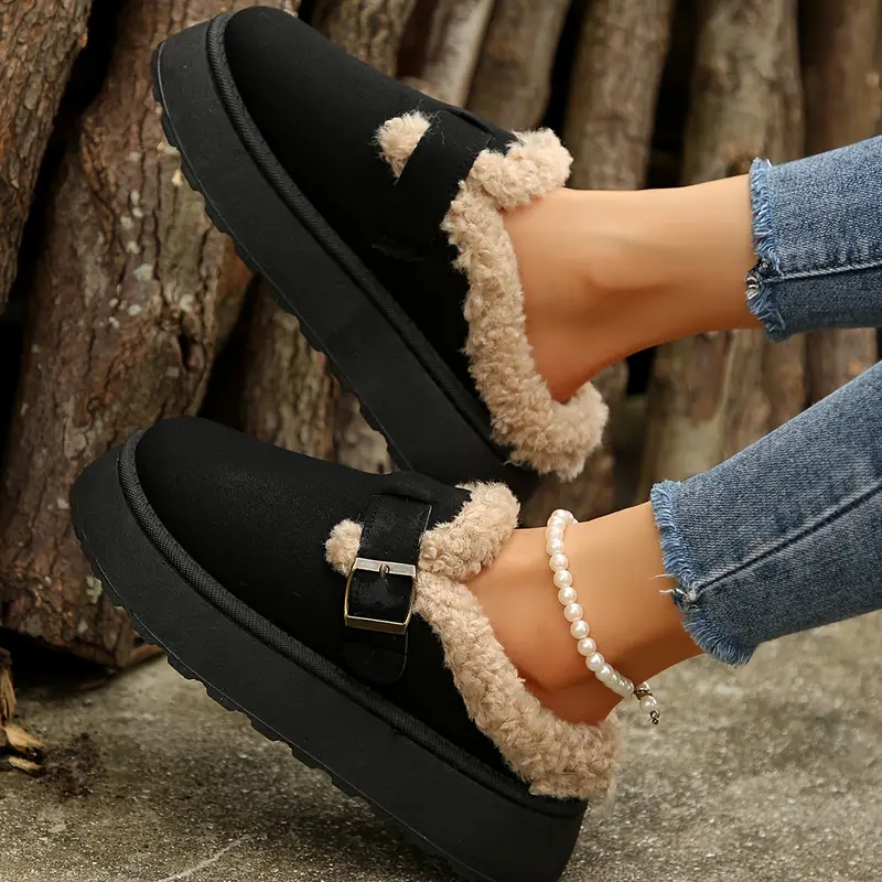 Women's Solid Color Short Boots