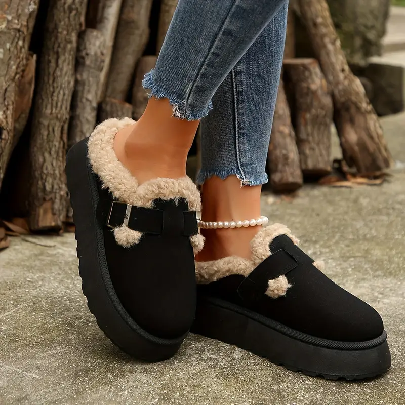 Women's Solid Color Short Boots