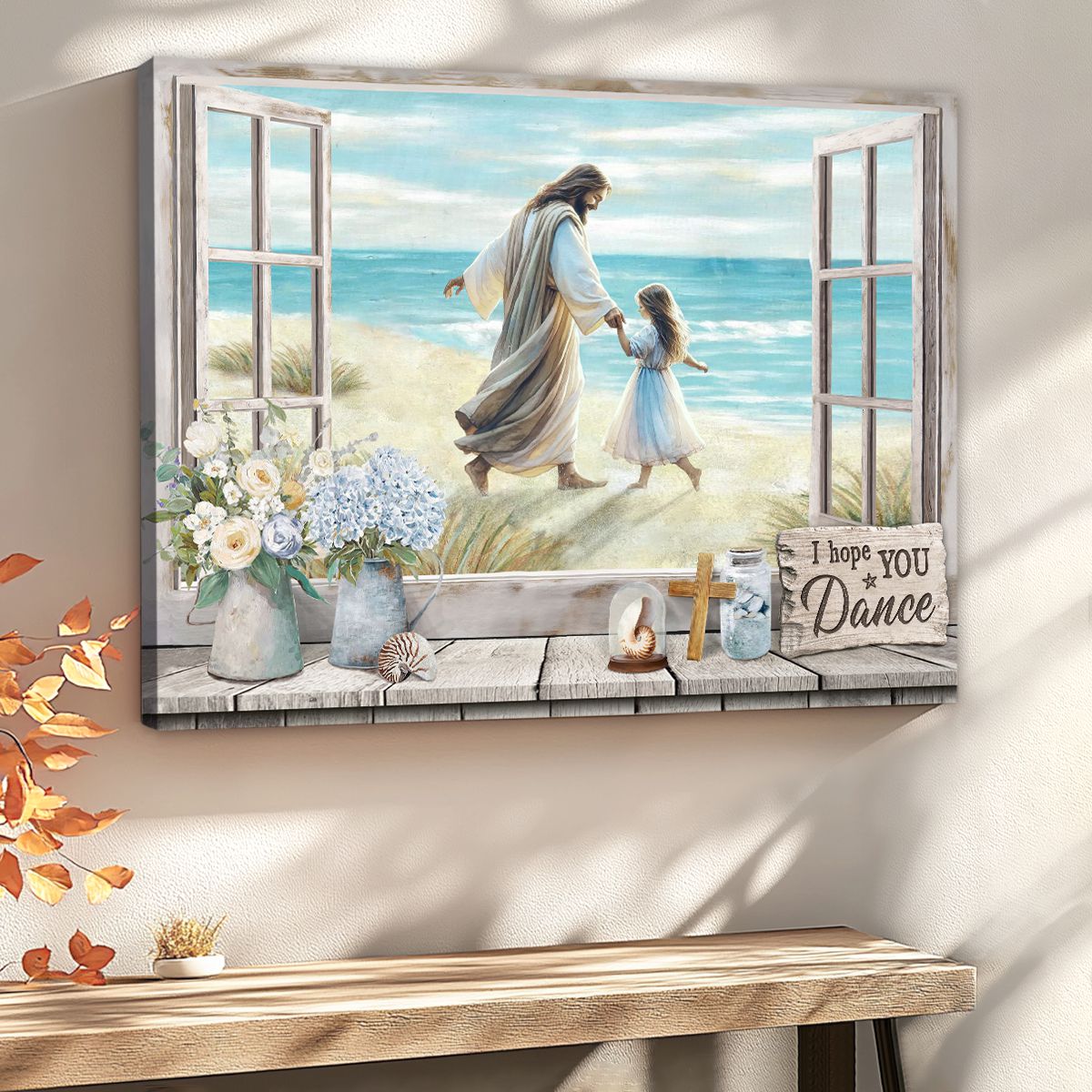Christian Gifts for Women I Hope You Dance Christian Art Canvas Print