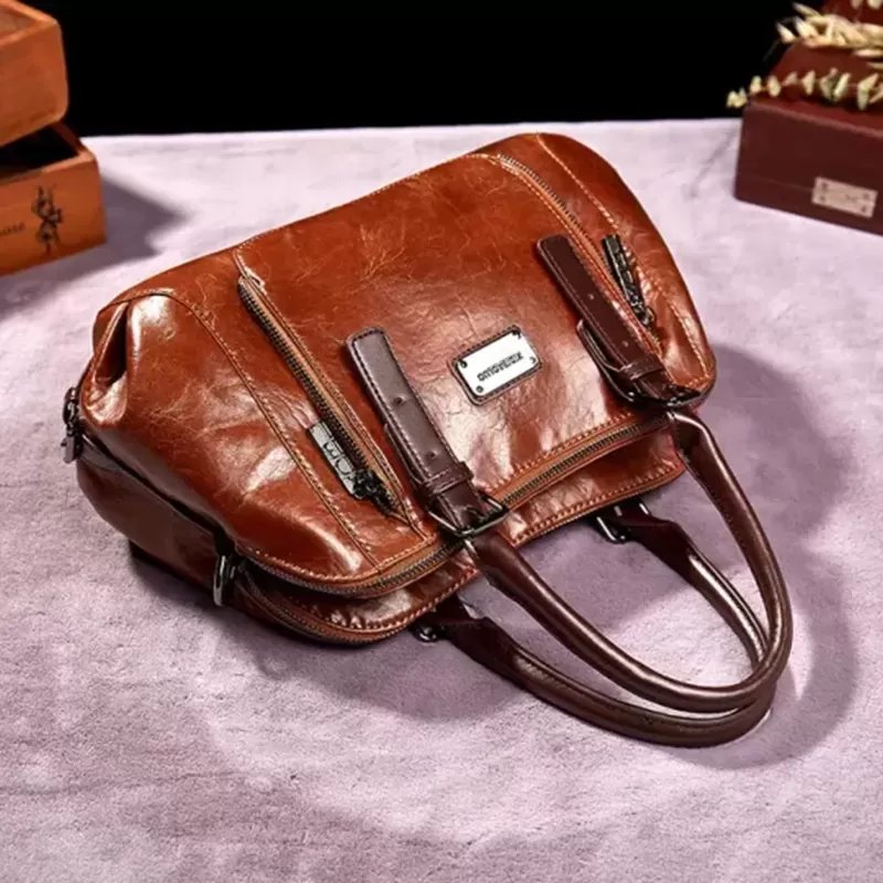 Luxury handbag leather crossbody bag