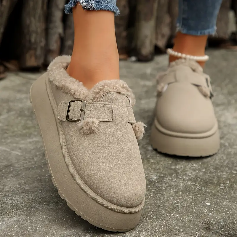 Women's Solid Color Short Boots