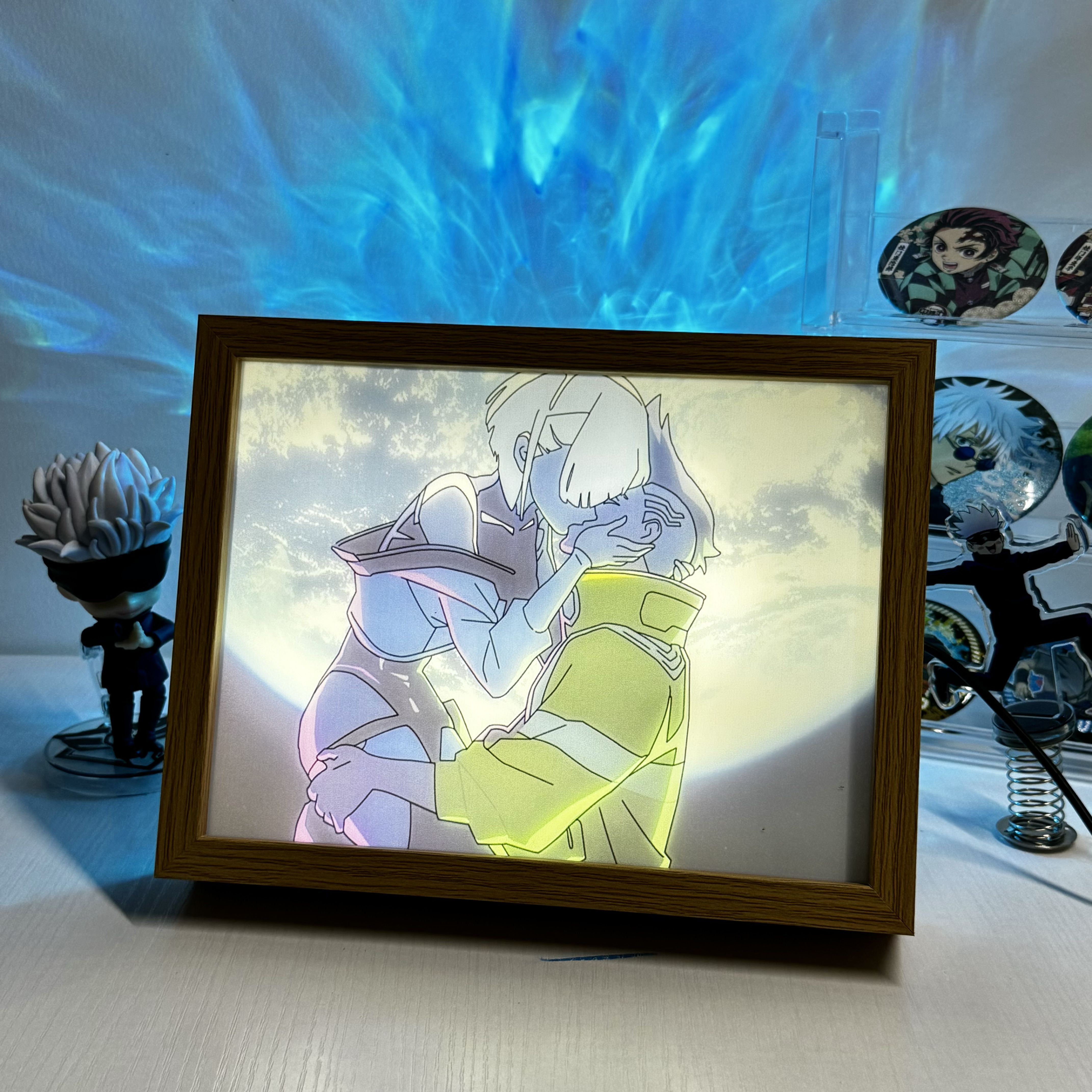 Edge Runner LED Lighting Paint Frame Glowing Frame 4D Painting