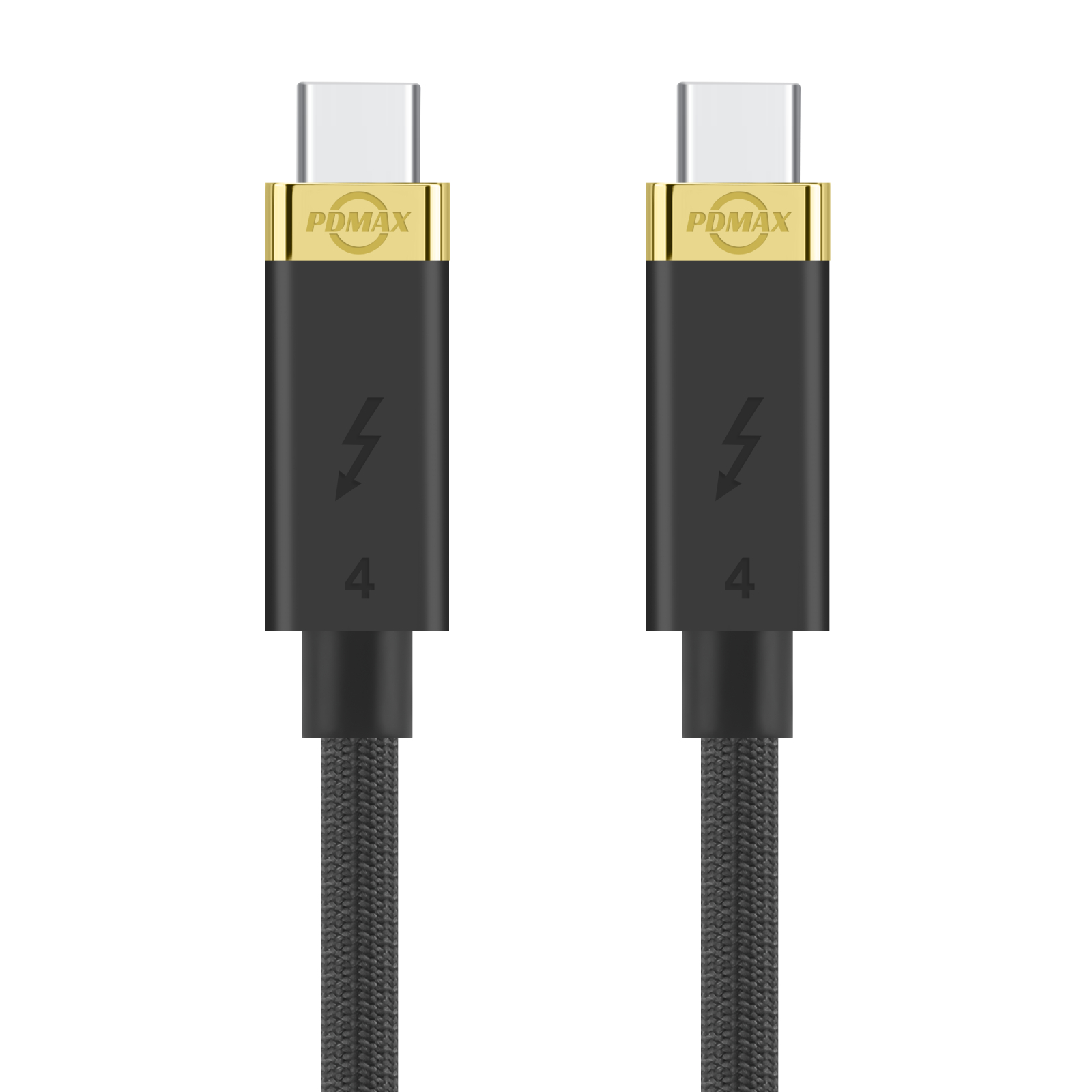 PDMAX 2.6FT Thunderbolt 4 Cable,Compatible with Thunderbolt 4/Thunderbolt 3 Cable, 4K/8K Video,40Gbps Data Transfer,240W Charging,for MacBook,Dell,HP,and More