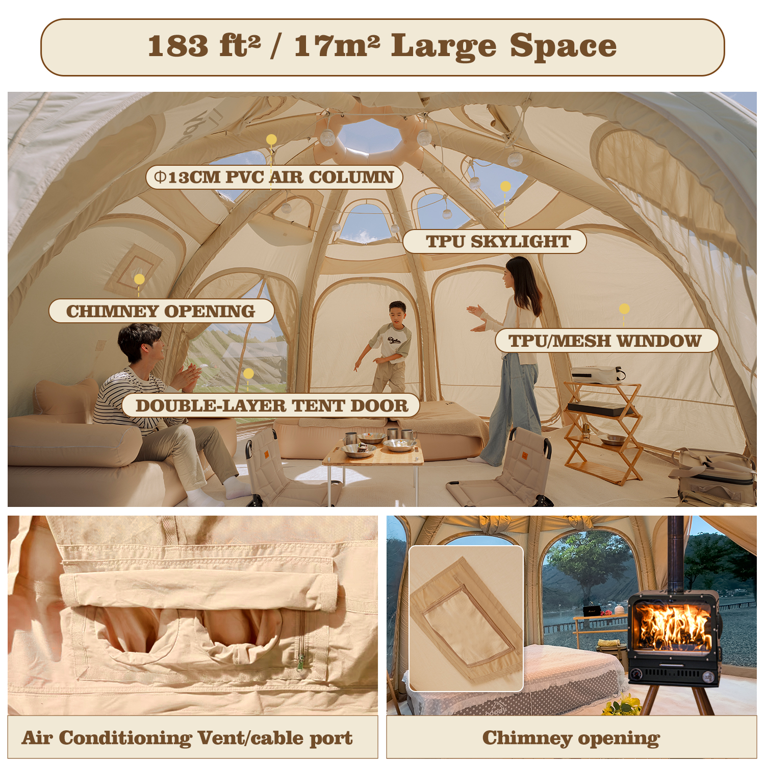 Coody Dome Inflatable Tent