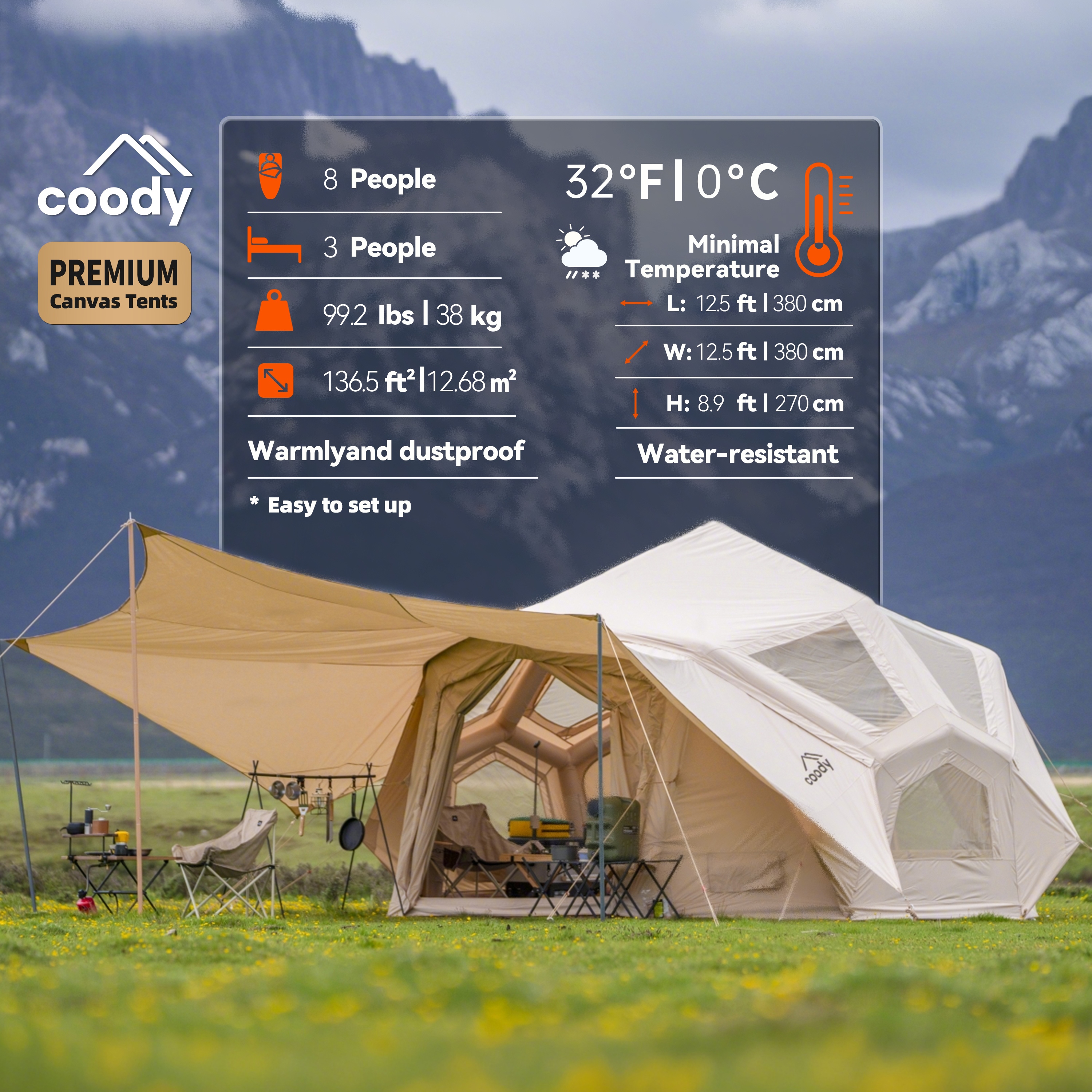 Coody Bestona Inflatable Tent