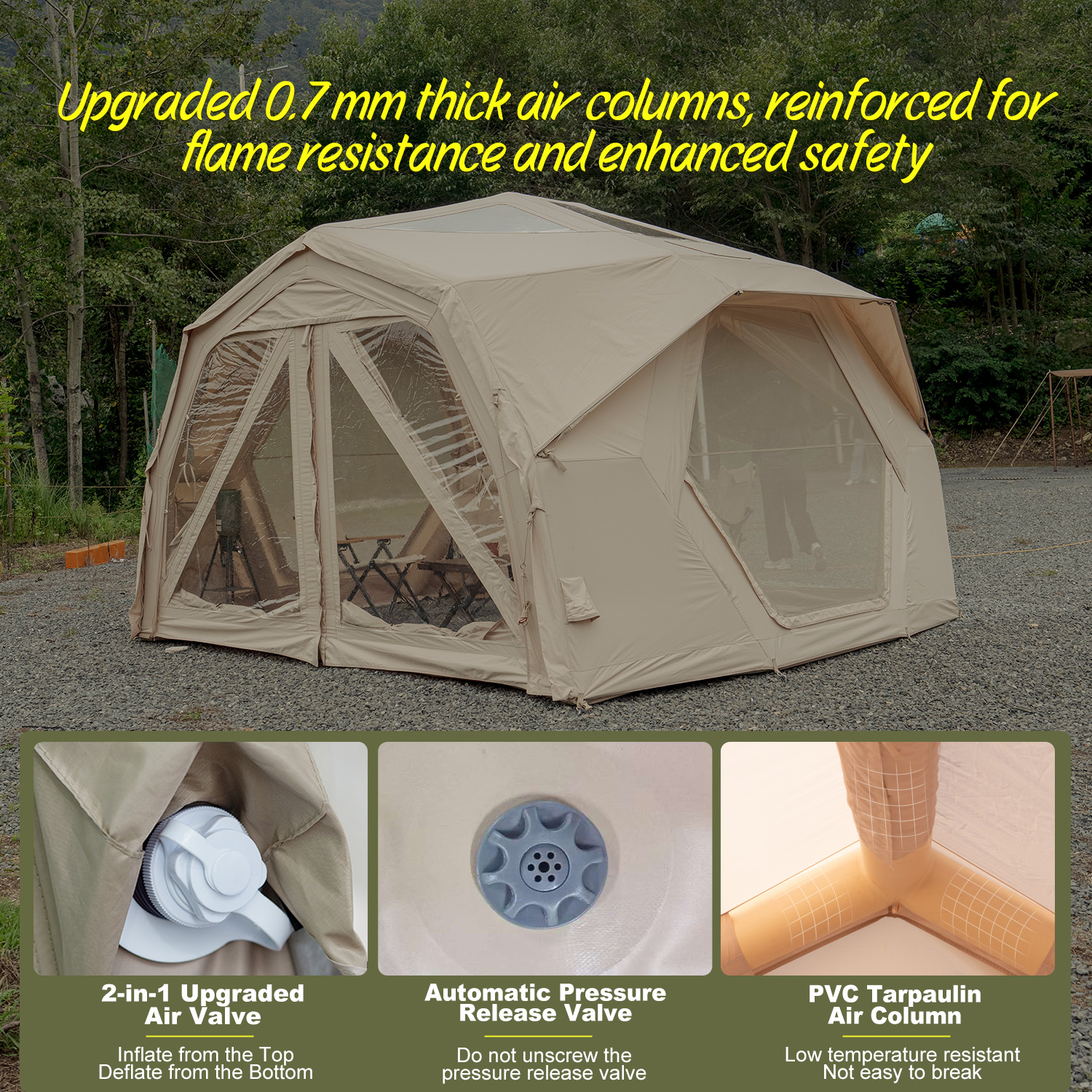 Coody Hubshelter Pro Inflatable Tent