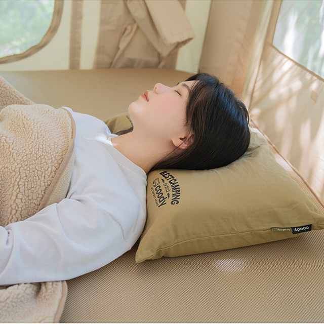 3D Memoiy Foam Self-lnflating Pillowo