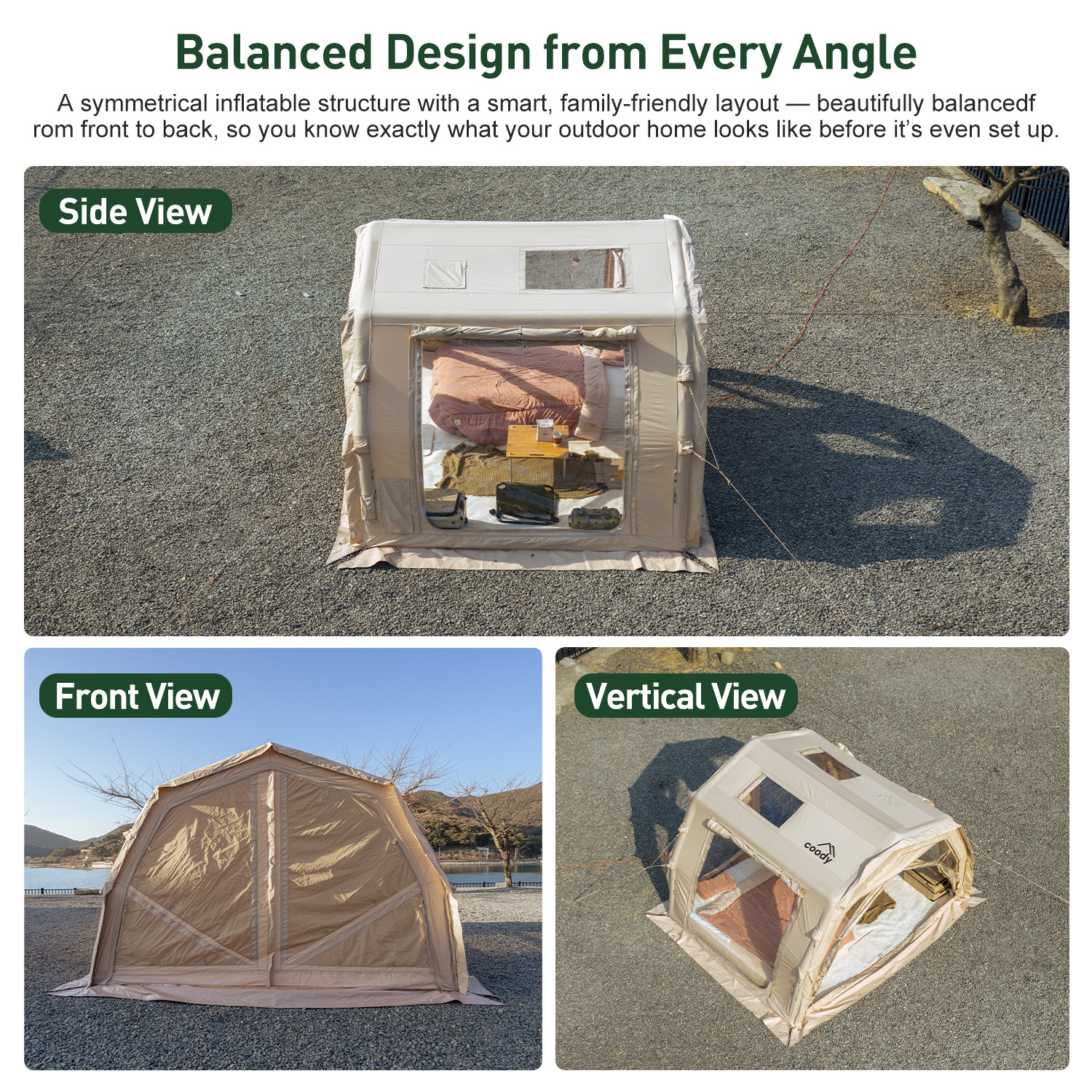 Coody 10.0 Pro Inflatable Tent