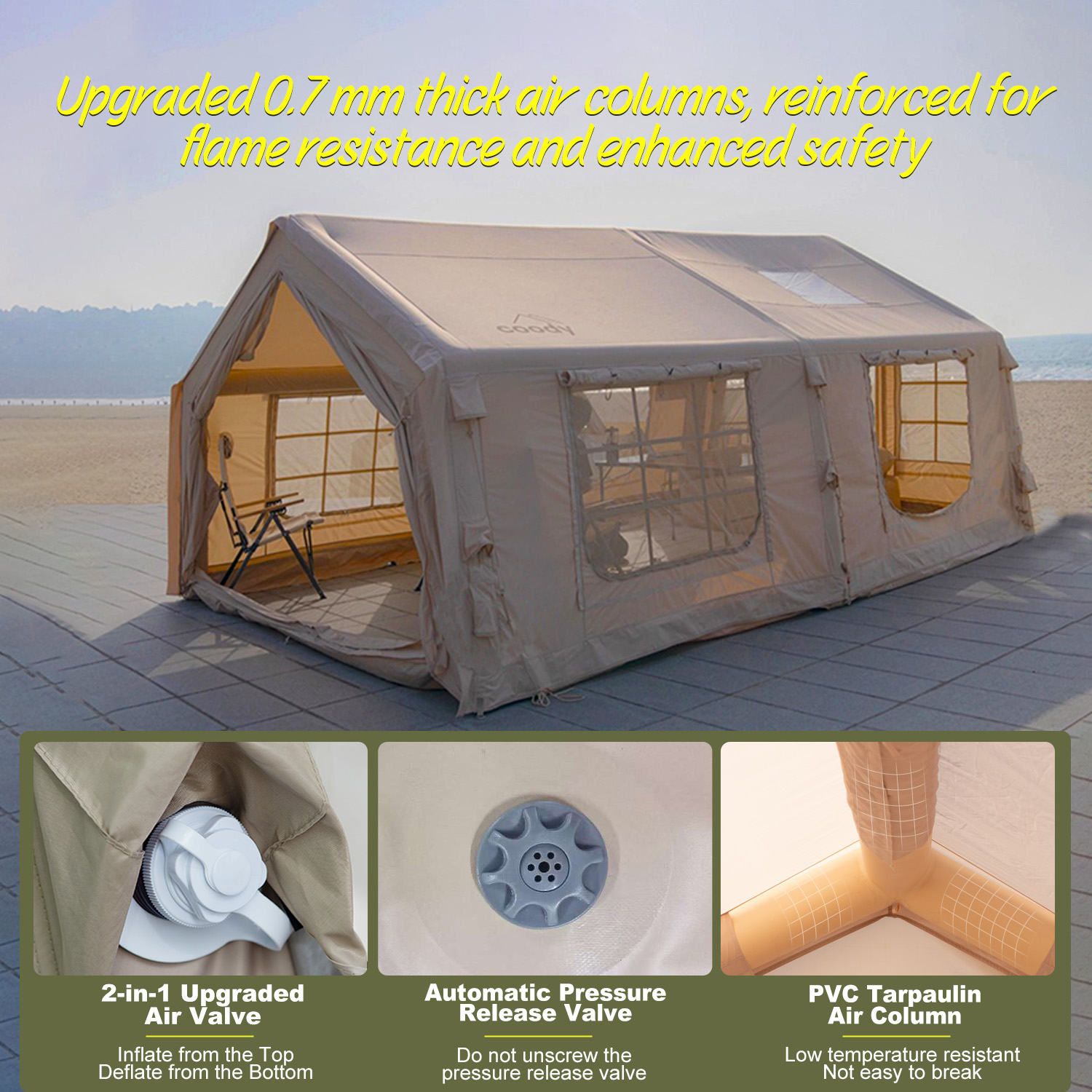 Coody 17.2 Inflatable Tent