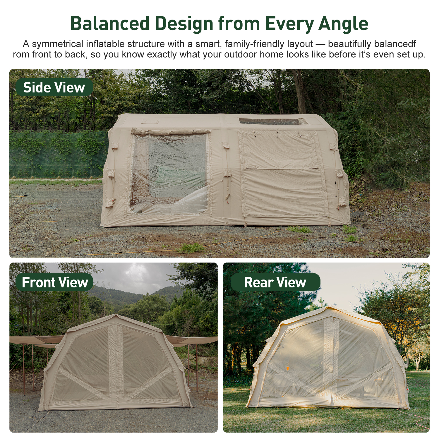 Coody 17.2 Familia Pro Inflatable Tent