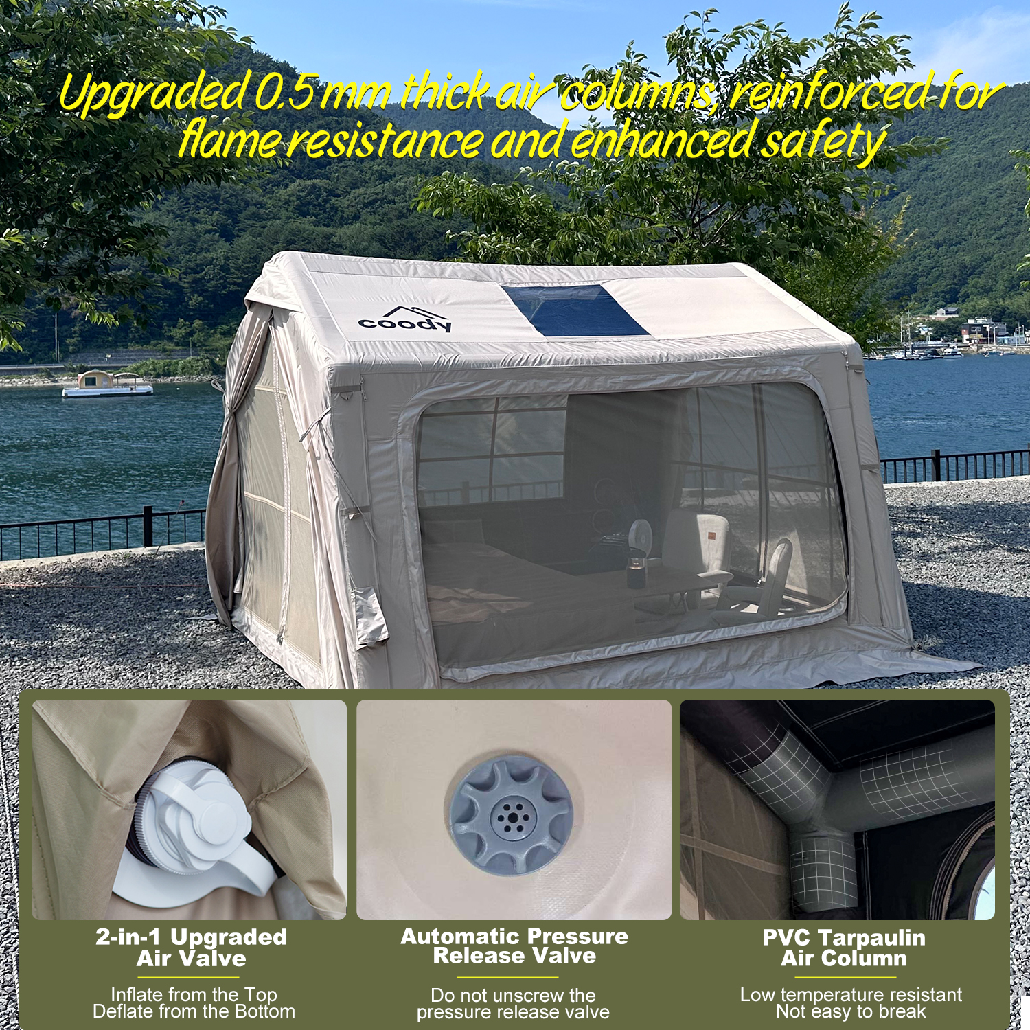 Coody 7.0 Inflatable Tent