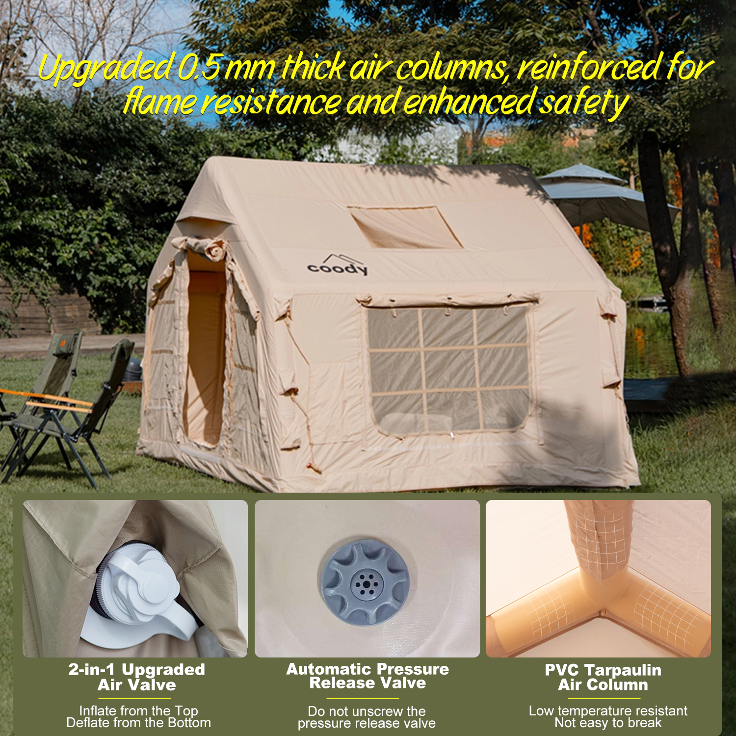 Coody 8.0 Inflatable Tent