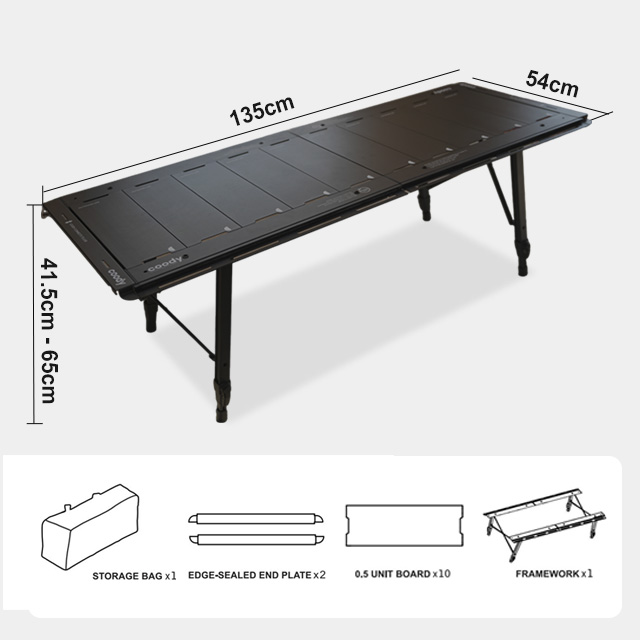  COODY MODULAR FOLDINY TABLE（IGT Table）