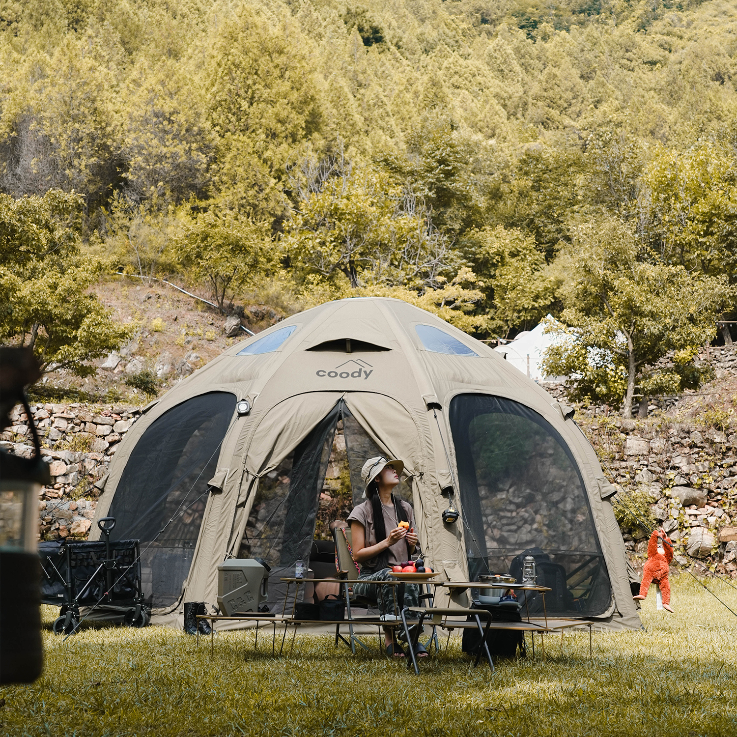 Coody dome inflatable tent