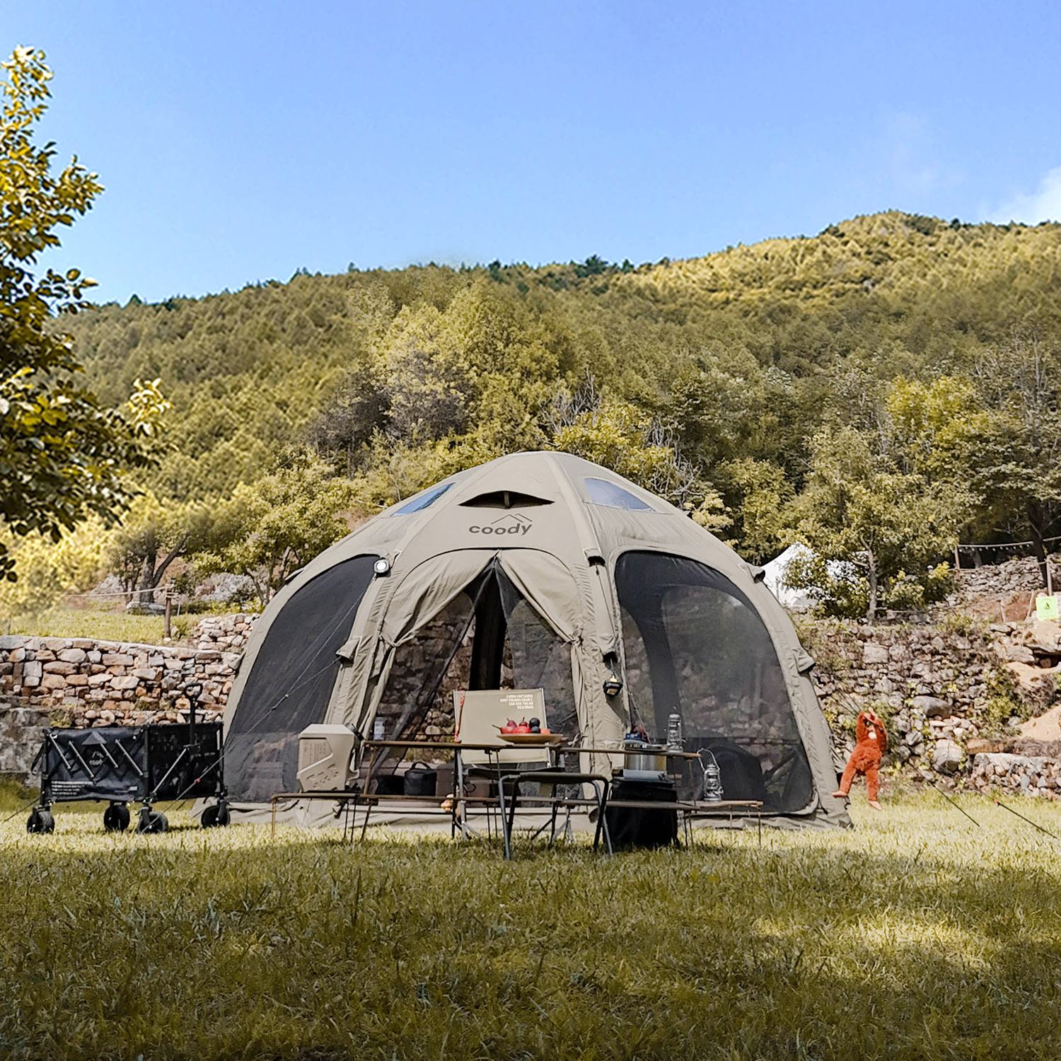 Coody dome inflatable tent