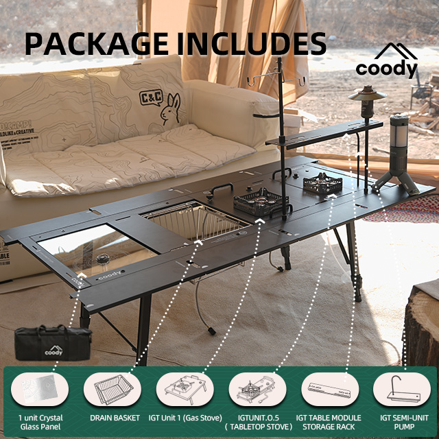  COODY MODULAR FOLDINY TABLE（IGT Table）