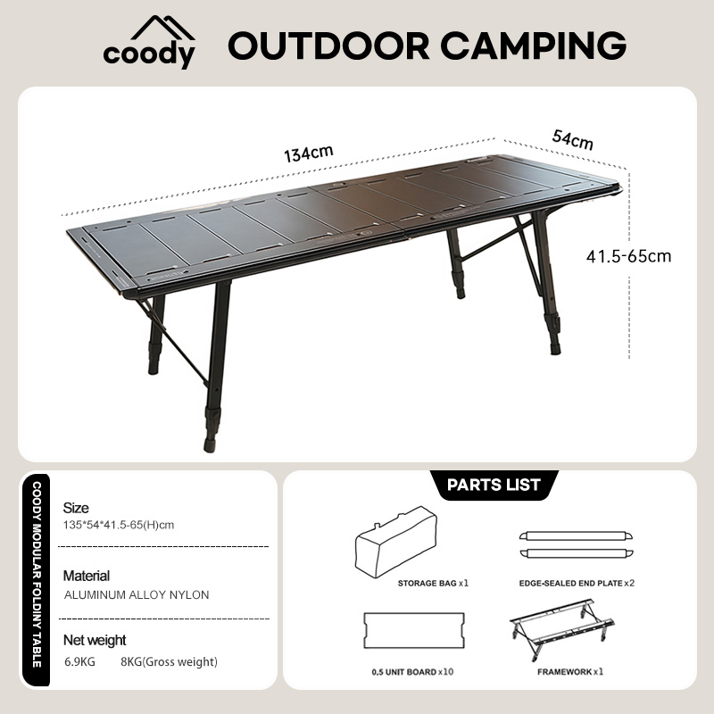  COODY MODULAR FOLDINY TABLE（IGT Table）