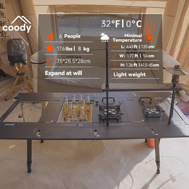  COODY MODULAR FOLDINY TABLE（IGT Table）