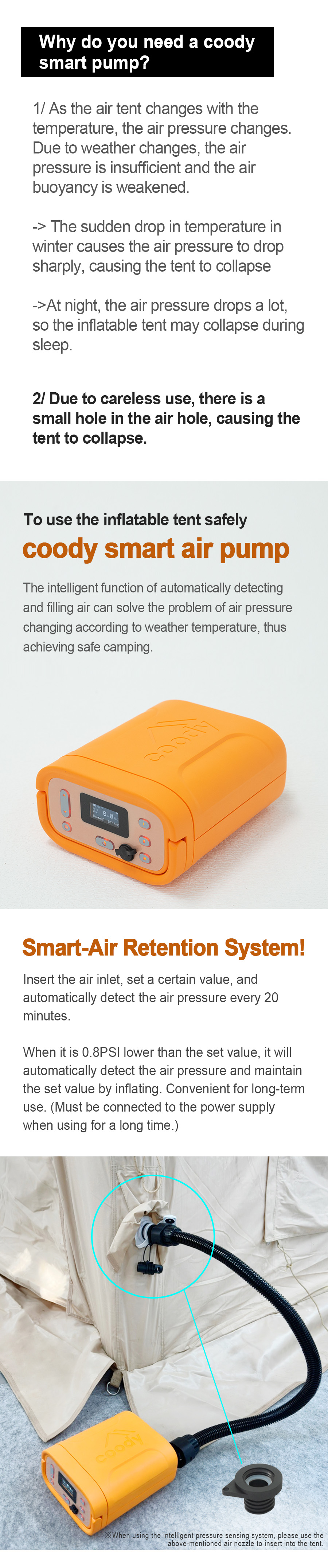Coody Smart Electric Pump