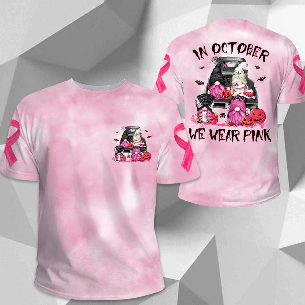 In October We Wear Pink, Shirts For Helping Raise Awareness Of Breast 