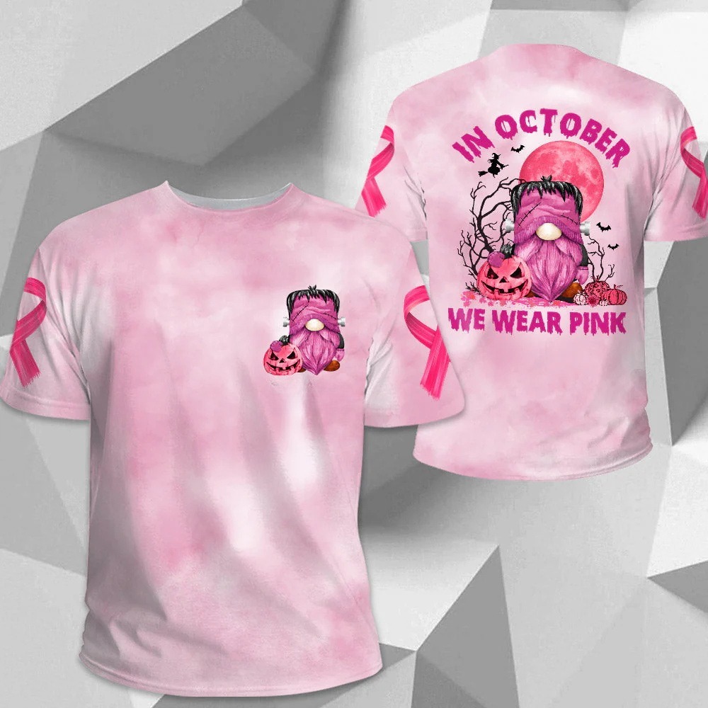 In October We Wear Pink, Shirts For Helping Raise Awareness Of Breast 