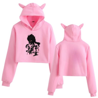 Black Myth : Wukong Women's Hoodie - Pink Edition with The Monkey King Design
