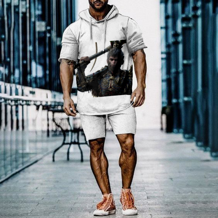 Casual Soft Padded Hoodied Sweatshirt-Personalized Custom Sweatshirt