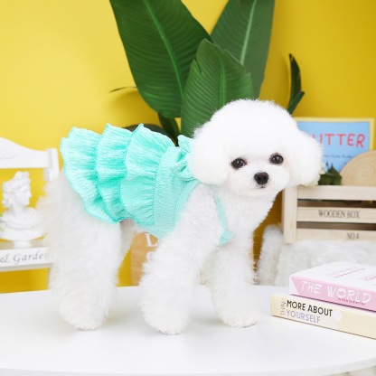  Spring/Summer Thin Dog/Cat Tutu Dress