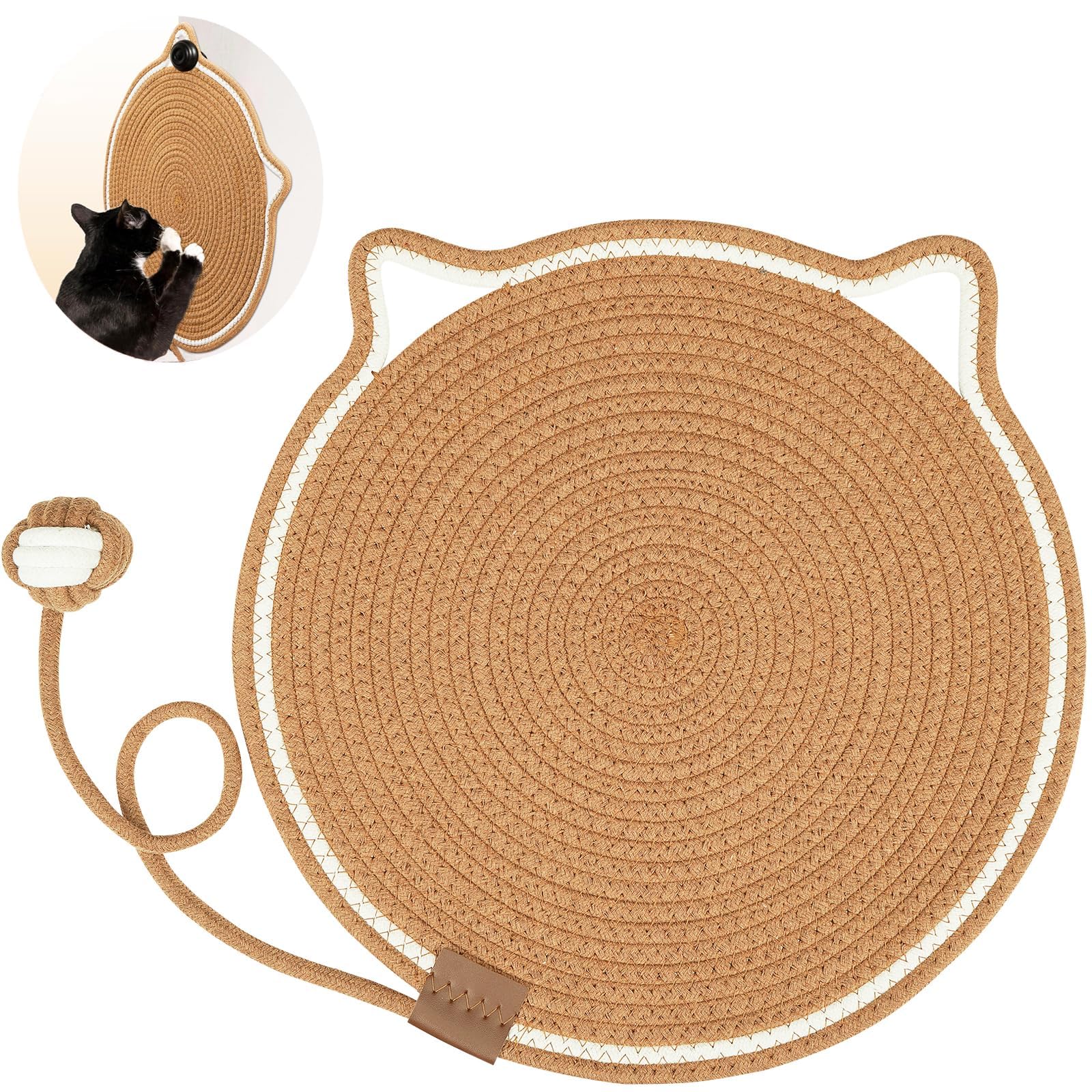  Durable Sisal Cat Scratcher Mat