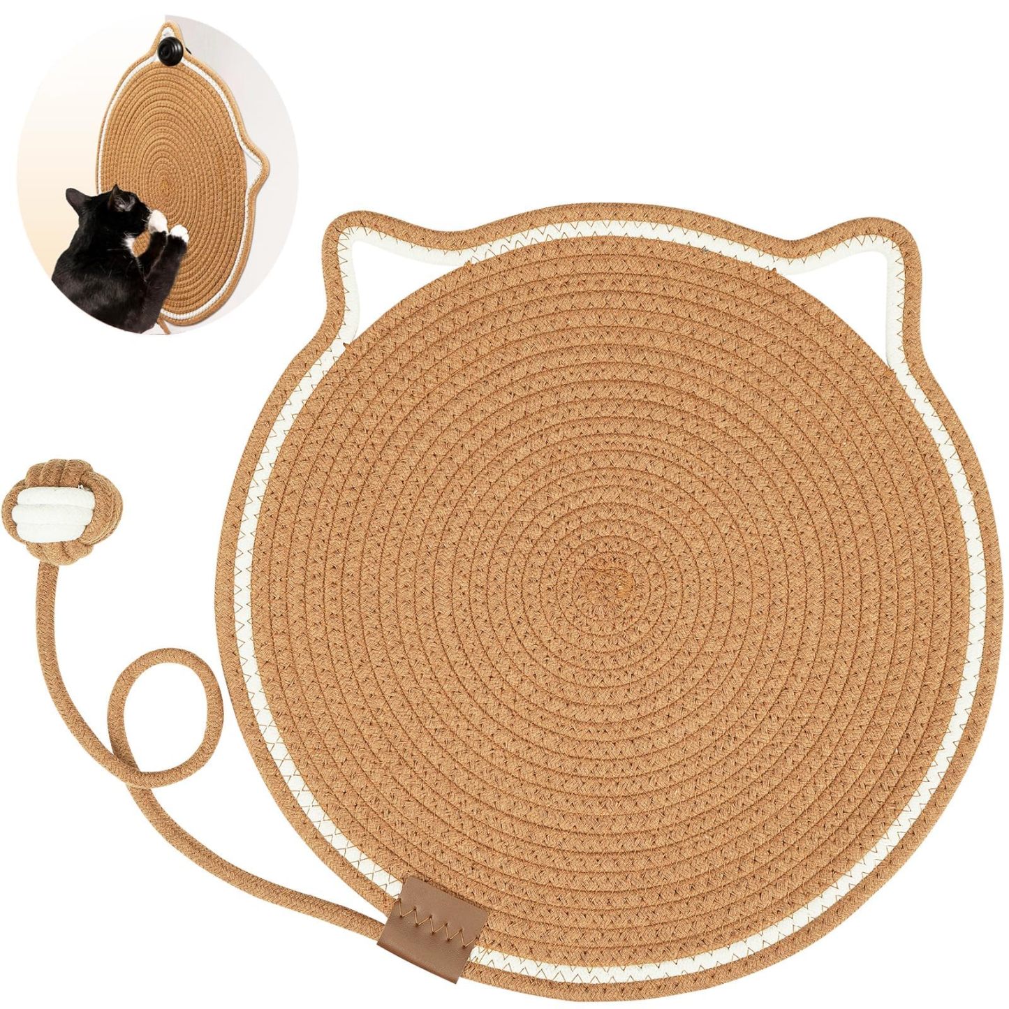  Durable Sisal Cat Scratcher Mat