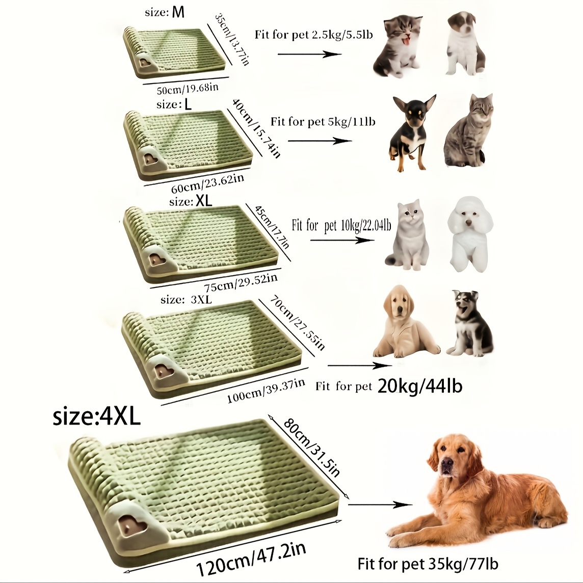 Comfortable And Thickened Cat Bed, Cat Sleeping Mat, Cat Stepping Milk Mat, Detachable And Washable Cat Bed Pet Supplies